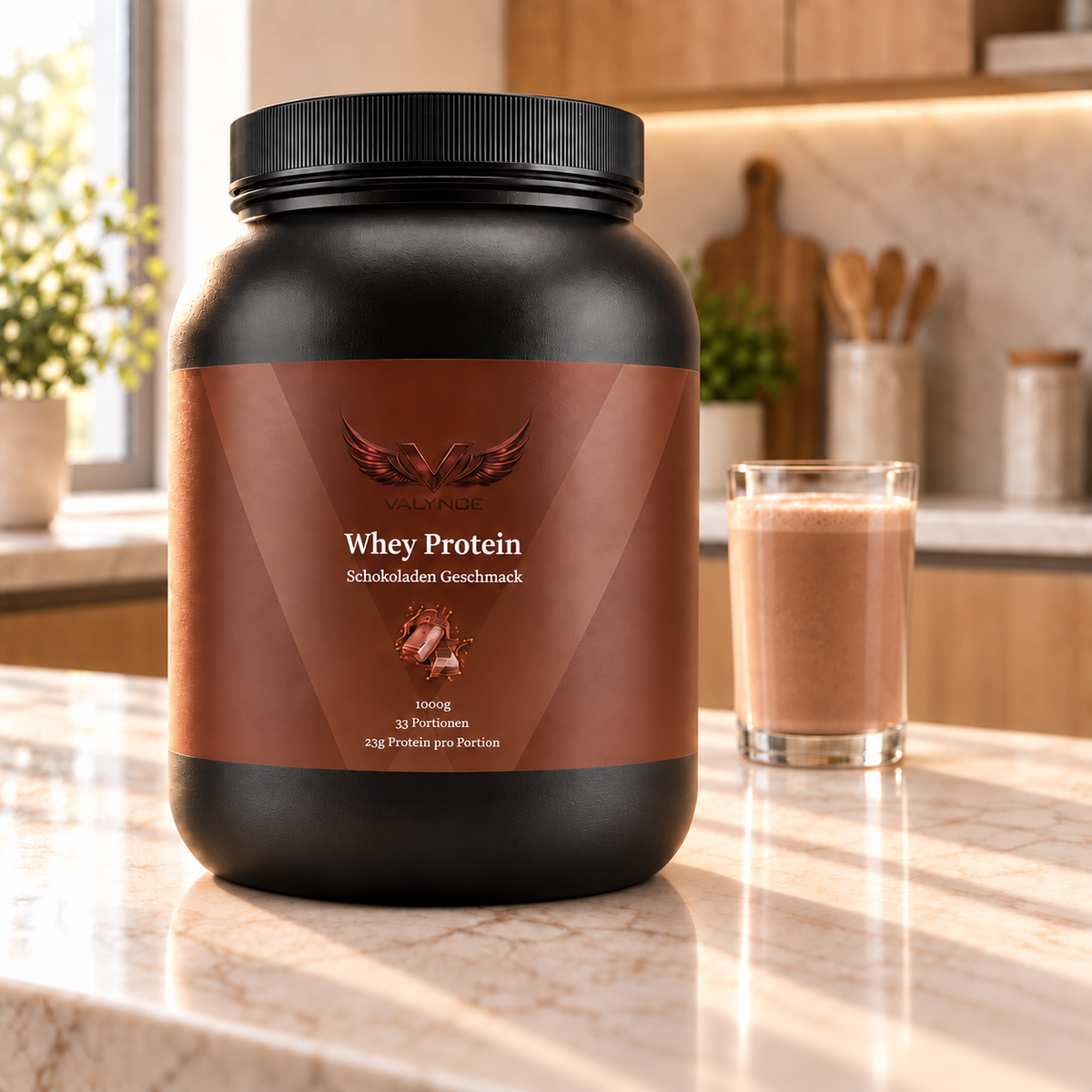 VALYNCE - Premium Whey Protein 1 kg (Glückslos)